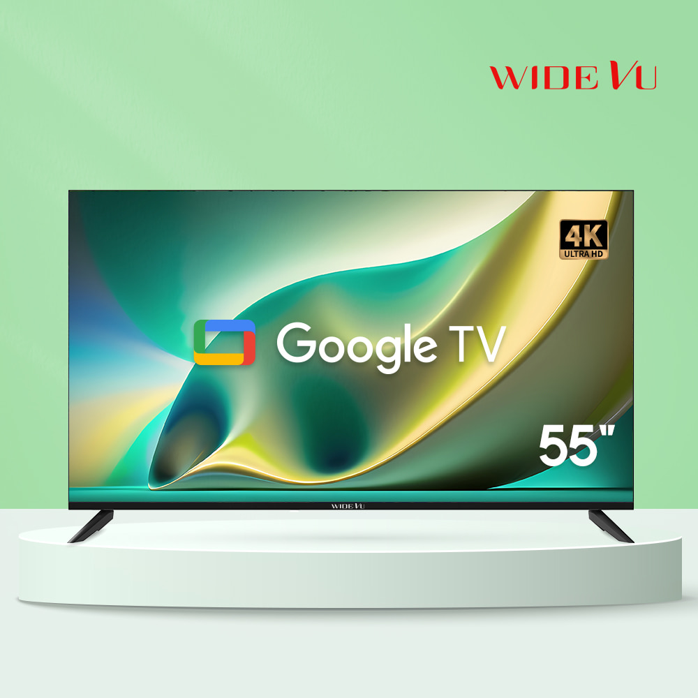 와이드뷰 구글3.0 스마트TV 55인치 UHD TV
